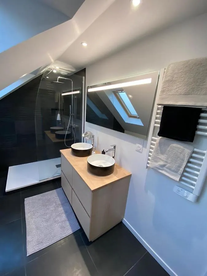 Prázdninový dům La Maison Du Quai Triplex De Charme 4 Etoiles En Hyper Centre Avec Spa Landerneau